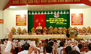 Đại hội đại biểu Đảng bộ thị xã Bình Minh (Vĩnh Long) lần thứ XI, nhiệm kỳ 2015-2020